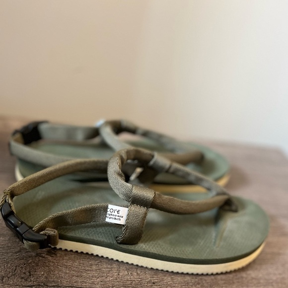 Suicoke Kat-2 Thong Green Sandals (Size 5) - Picture 5 of 15